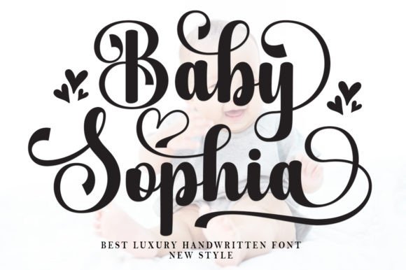 Baby Sophia: A Refined Script Font for Elegant Branding