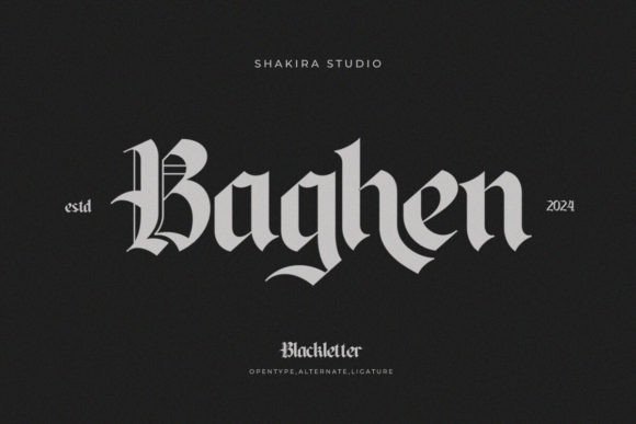 Baghen: A Blackletter Font That Earns Its Place Online