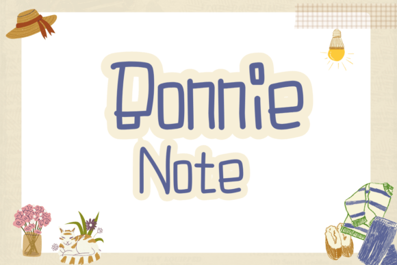 Bonnie Note: A Friendly Handwritten Font for Editorial Charm