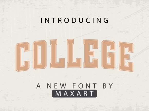 College: A Sporty Serif Font for Editorial Impact
