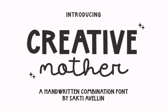 Creative Mother: A Display Font That Makes Your Headlines Feel Human