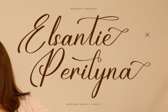 Elsantie Perilyna: A Script Font That Makes Your Brand Feel Thoughtful