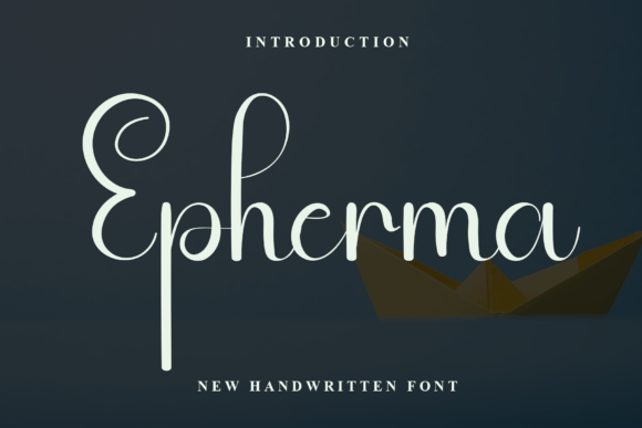 Ephemera: A Handwritten Font That Elevates Campaign Visuals