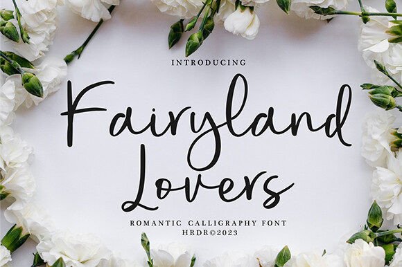 Fairyland Lovers: A Modern Script Font That Elevates Real Small Business Branding