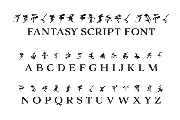 Fantasy Script 16: A Decorative Typeface That Adds Magic to Real Branding