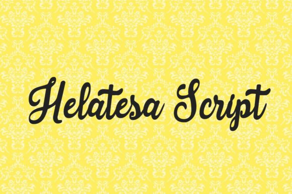 Helatesa: A Contemporary Script Font for Editorial Charm