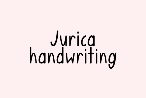 Jurica: A Whimsical Handwritten Font for Makers
