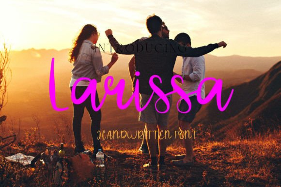 Larissa: A Handwritten Font That Feels Like Your Brand’s True Voice