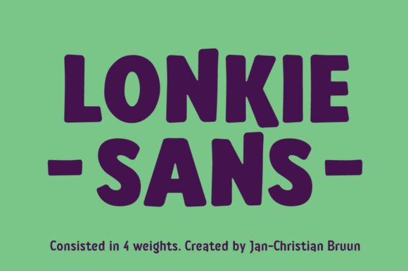 Lonkie: A Handwritten Font That Balances Glamour and Warmth