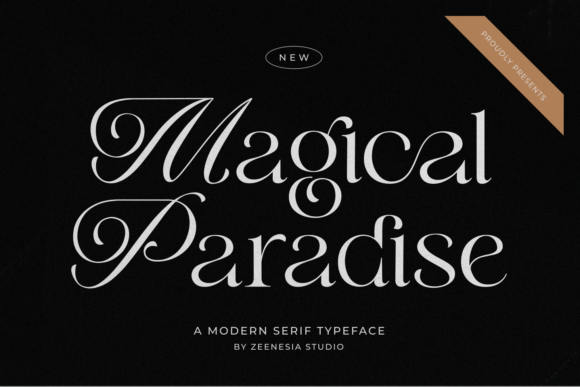 Magical Paradise: A Display Font That Elevates Your Brand