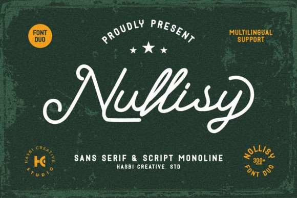 Nullisy: A Monoline Script Font for Scroll-Stopping Brand Moments