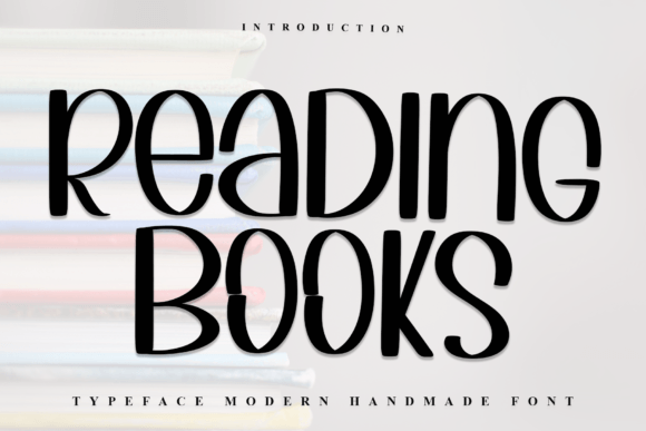 Reading Books: A Handwritten Font That Elevates Your Brand
