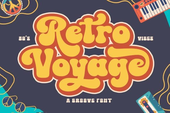 Retro Voyage: A Display Font That Anchors Your Digital Brand