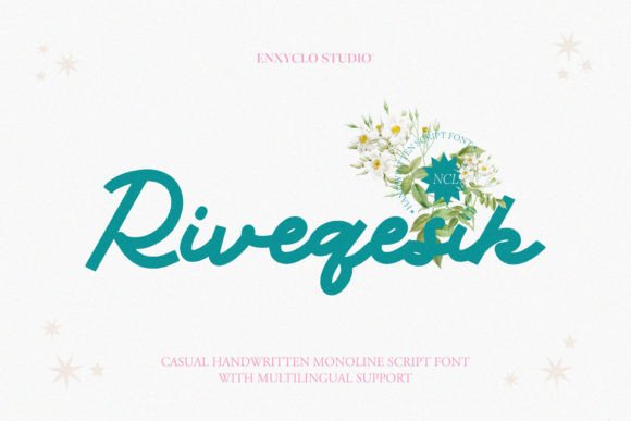 Riveqesik: A Handwritten Font That Builds Trust and Charm