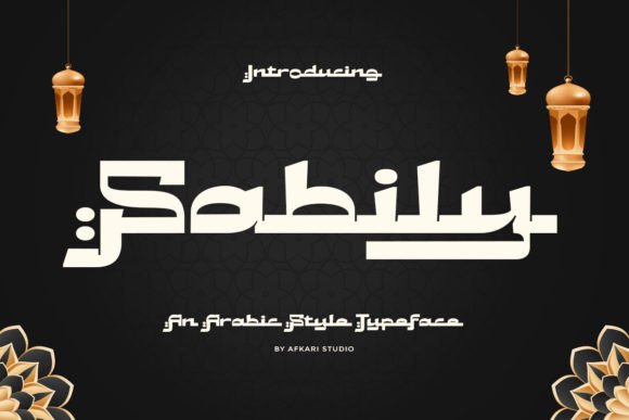 Sabily: A Refined Arabic Typeface for Editorial Grace