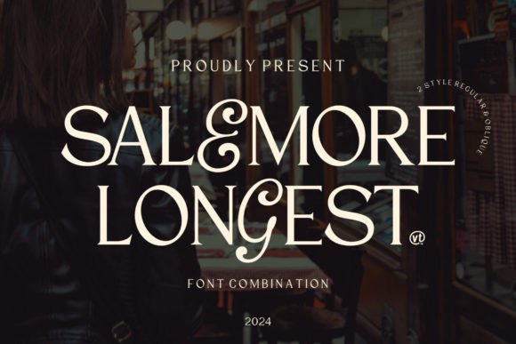 Salemore Longest: A Display Font That Breathes Elegance Into Editorial Layouts