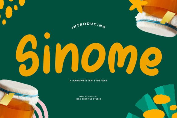 Sinome: A Handwritten Typeface with Editorial Warmth