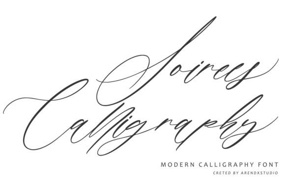 Soirees: A Refined Script Font for Digital Brand Moments